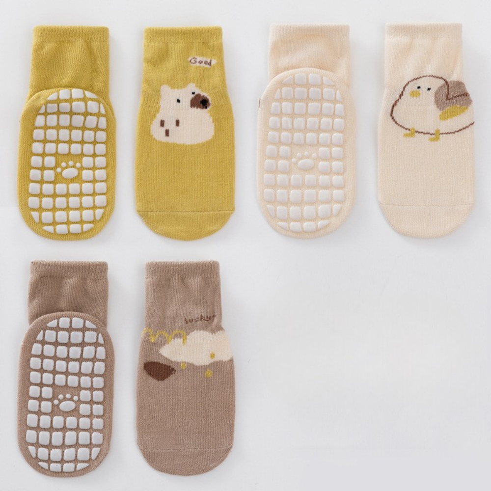 Chaussettes antidérapantes pour bébé/enfant en lycra Olly™