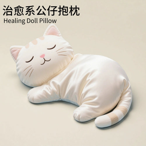 可爱公仔猫咪抱枕女生抱睡觉夹腿布娃娃大号玩偶毛绒玩具儿童礼物