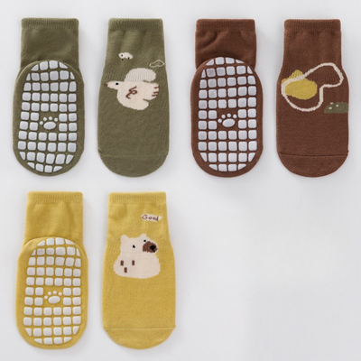 Chaussettes antidérapantes pour bébé/enfant en lycra Olly™
