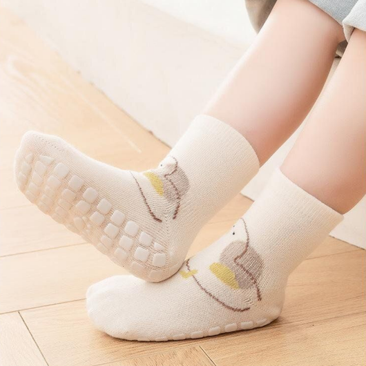 Chaussettes antidérapantes pour bébé/enfant en lycra Olly™